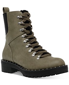 Oderra Lace-Up Lug Sole Hiker Booties