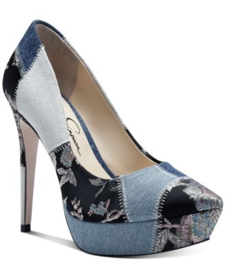 macys platform pumps