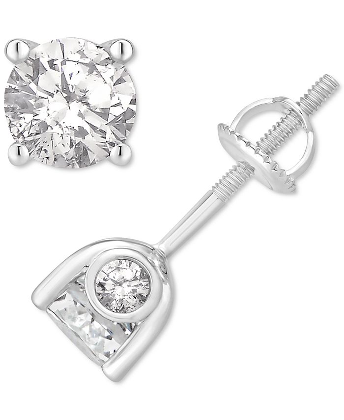 Macy's bonus buy diamond earrings on sale