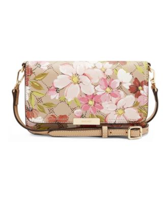 nine west floral wallet