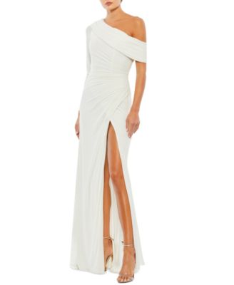 macy's white evening gowns