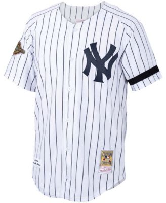 Men's White New York Yankees Cooperstown Collection 1996 Authentic Home Jersey