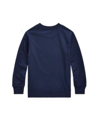 Toddler and Little Boys Jersey Long-Sleeve T-shirt