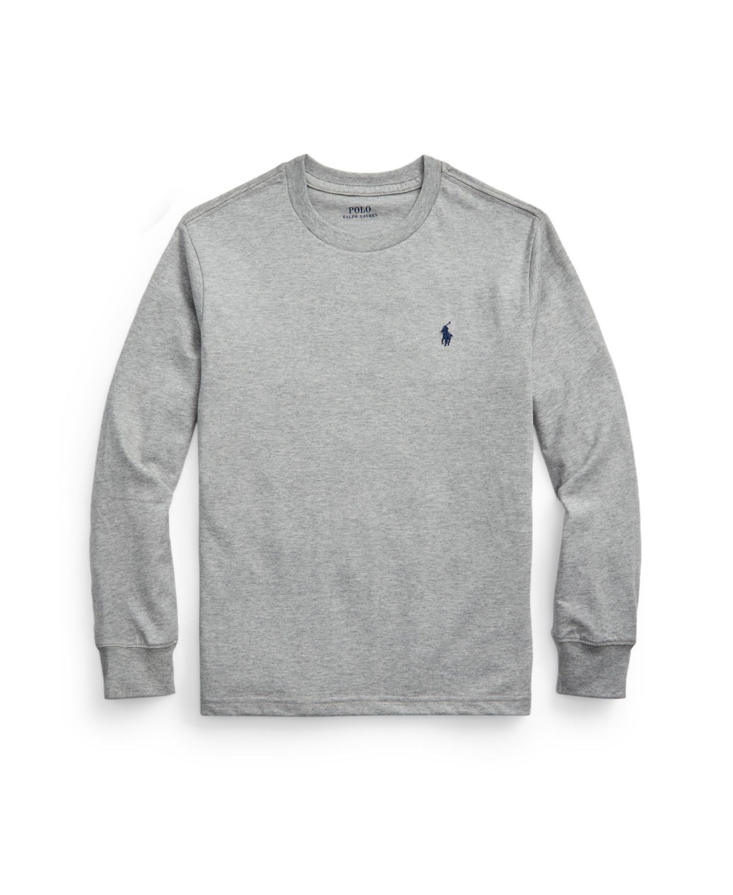 Boys' 8-20 Cotton Jersey Long-Sleeve T-shirt