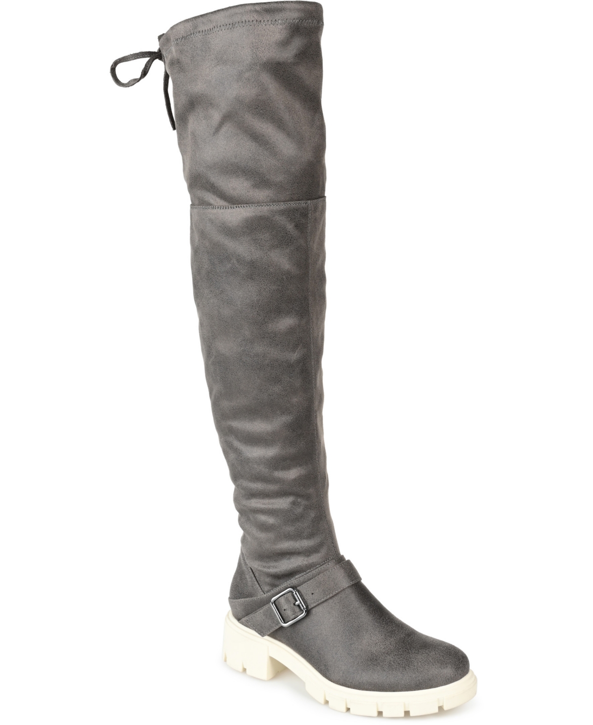 Women's Salisa Extra Wide Calf Lug Sole Boots - Tan