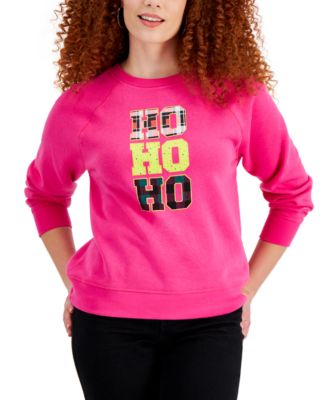Style & Co - Petite Holiday Graphic Sweatshirt