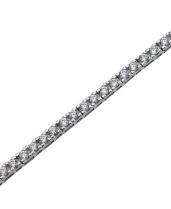 Macy's - Diamond Tennis Bracelet (1 ct. t.w.) in 10k White Gold