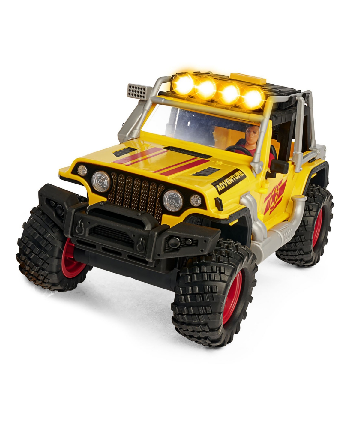 Dickie Toys Hk Ltd - Light Sound Jeep Adventure Playset In Multi