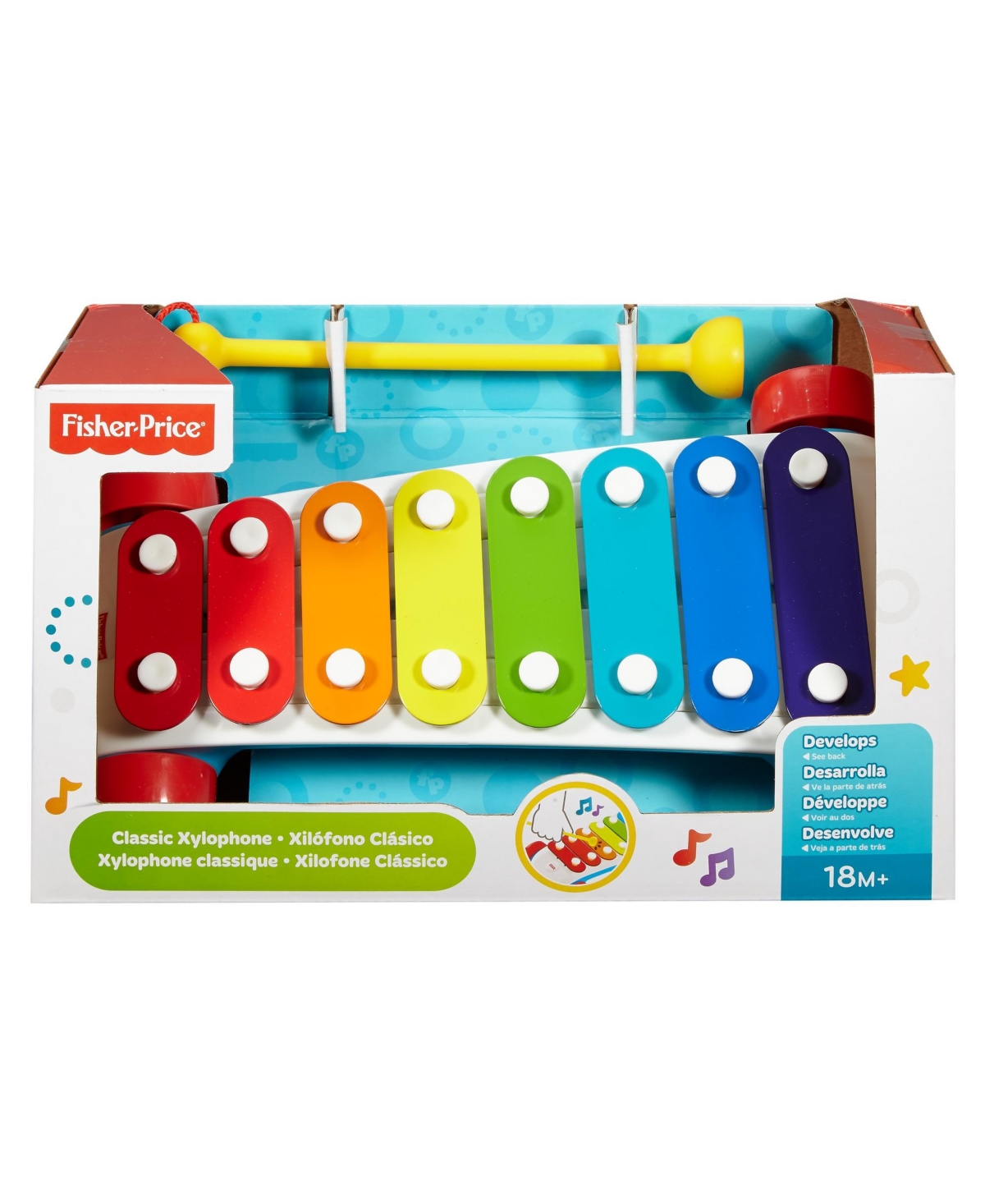 Shop Fisher Price Fisher-price Classic Xylophone In Multi