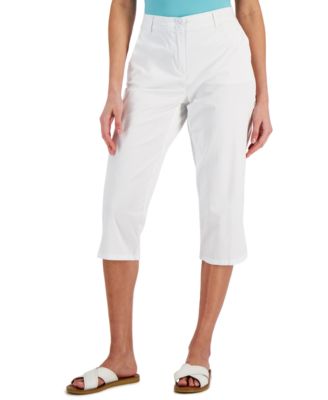 karen scott plus size knit capris