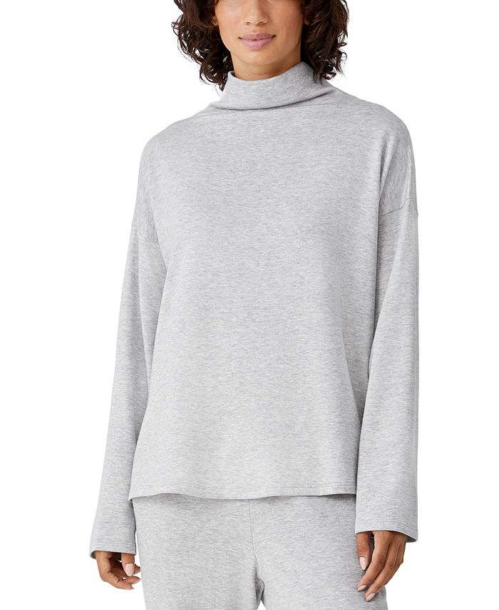 Eileen Fisher FunnelNeckline Boxy Top Macy's