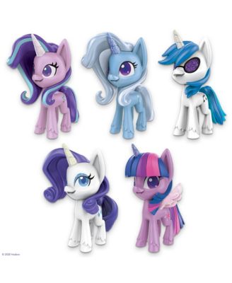 Closeout! My Little Pony Unicorn Sparkle Collection Set of 5 Pony/Accessories