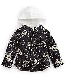 Baby Boys Planet-Print Hooded Jacket, Created for Macy's 