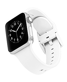 Apple Watch Band Keeperless Silicone White, 38/40/41mm