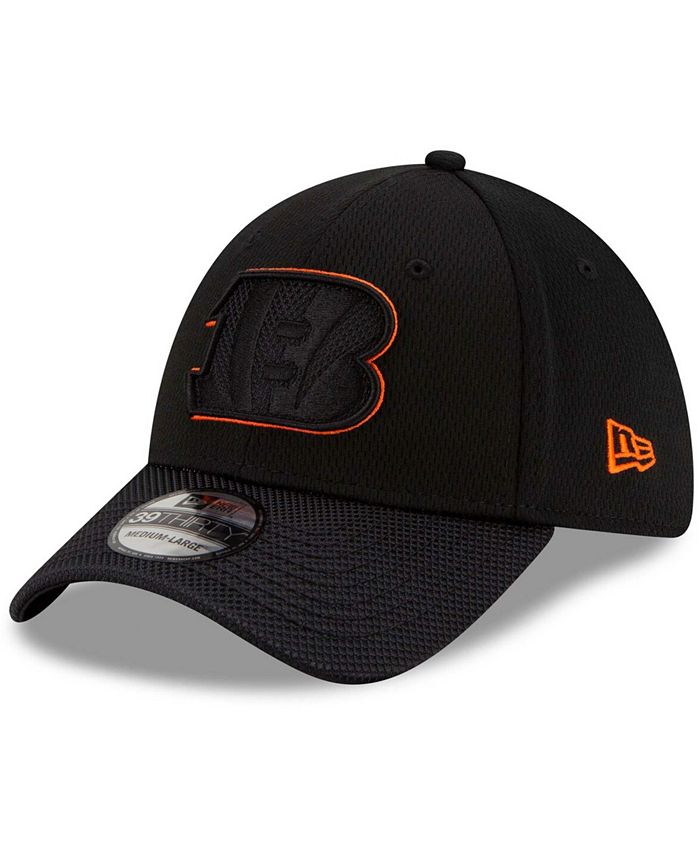 New Era Men's Black Cincinnati Bengals 2021 NFL Sideline Road