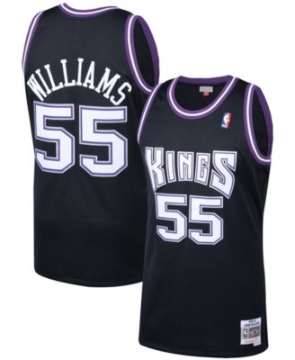 Men's Mitchell & Ness Jason Williams Black Sacramento Kings 2000-01 Hardwood Classics Swingman Player Jersey