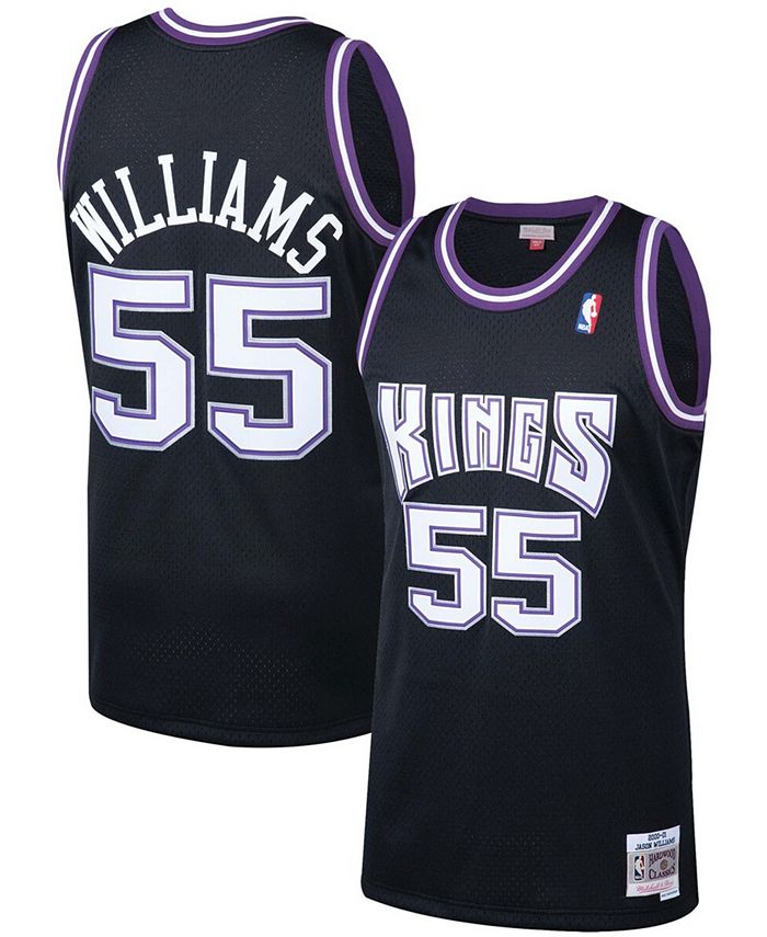 Youth Mitchell & Ness Jason Williams Black Sacramento Kings 2000