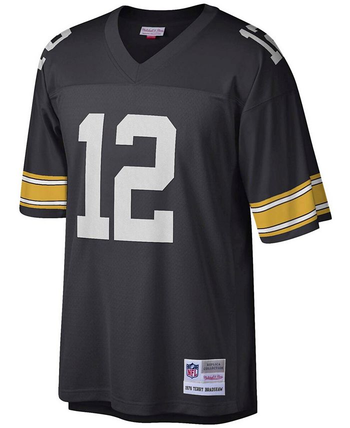 Mitchell & Ness Men's Terry Bradshaw Black Pittsburgh Steelers Legacy