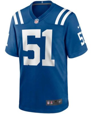 Men's Kwity Paye Royal Indianapolis Colts 2021 NFL Draft First Round Pick Game Jersey