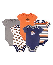 Baby Boys Bodysuits, Pack of 5