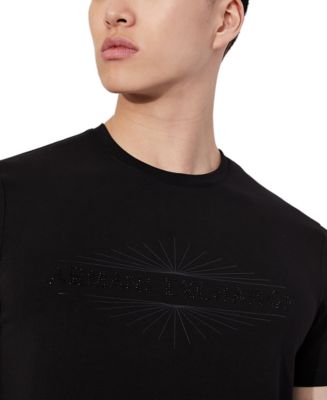 A|X Armani Exchange Men's Slim-Fit Rhinestone Logo T-Shirt - Macy's