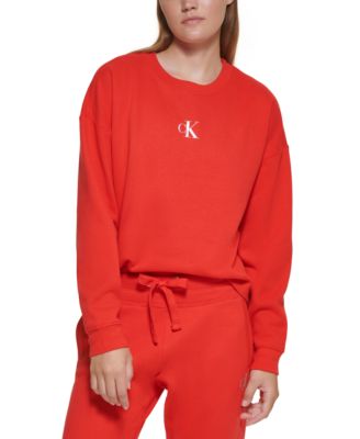 Calvin Klein Jeans - Logo Drop-Shoulder Sweatshirt