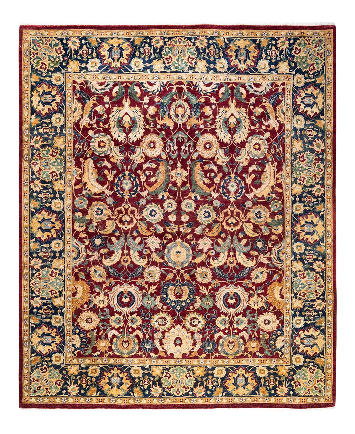 Closeout! Adorn Hand Woven Rugs Mogul M1071 8'2in x 10'2in Area Rug - Red