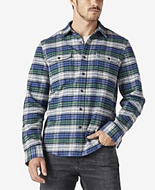 Men's Plaid Work-Wear Cloud Flannel Shirt
