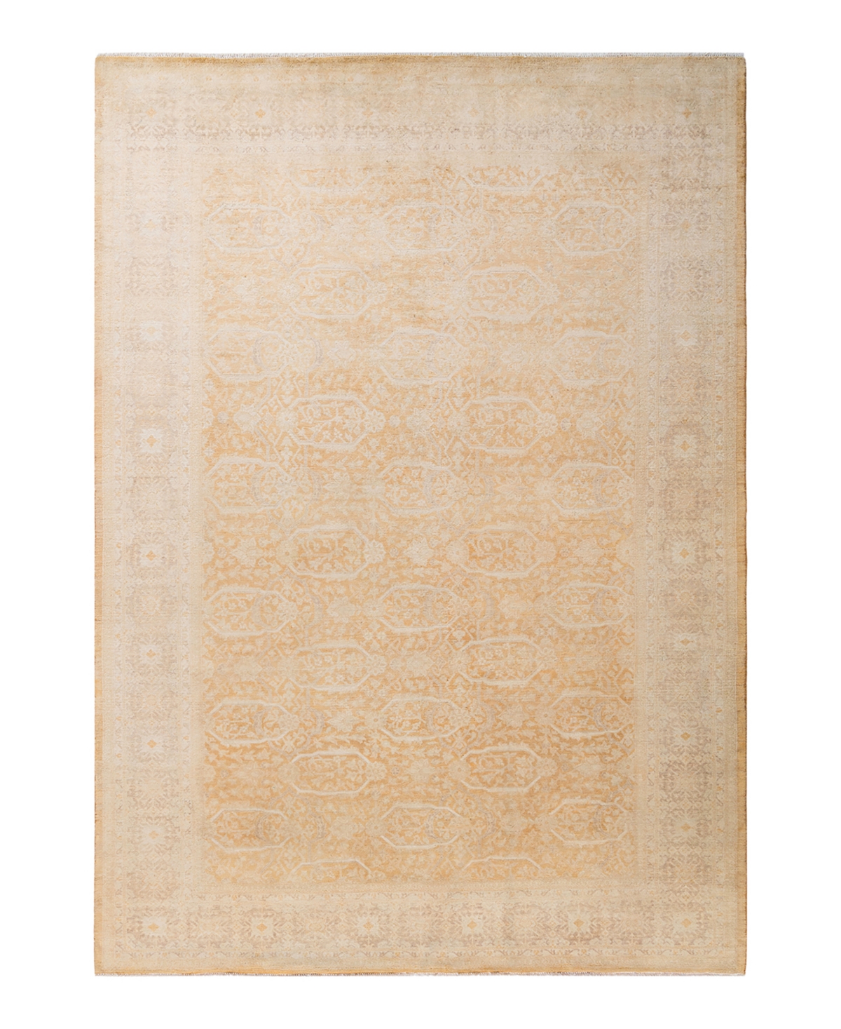 Closeout! Adorn Hand Woven Rugs Mogul M1752 6'3in x 8'10in Area Rug - Brown