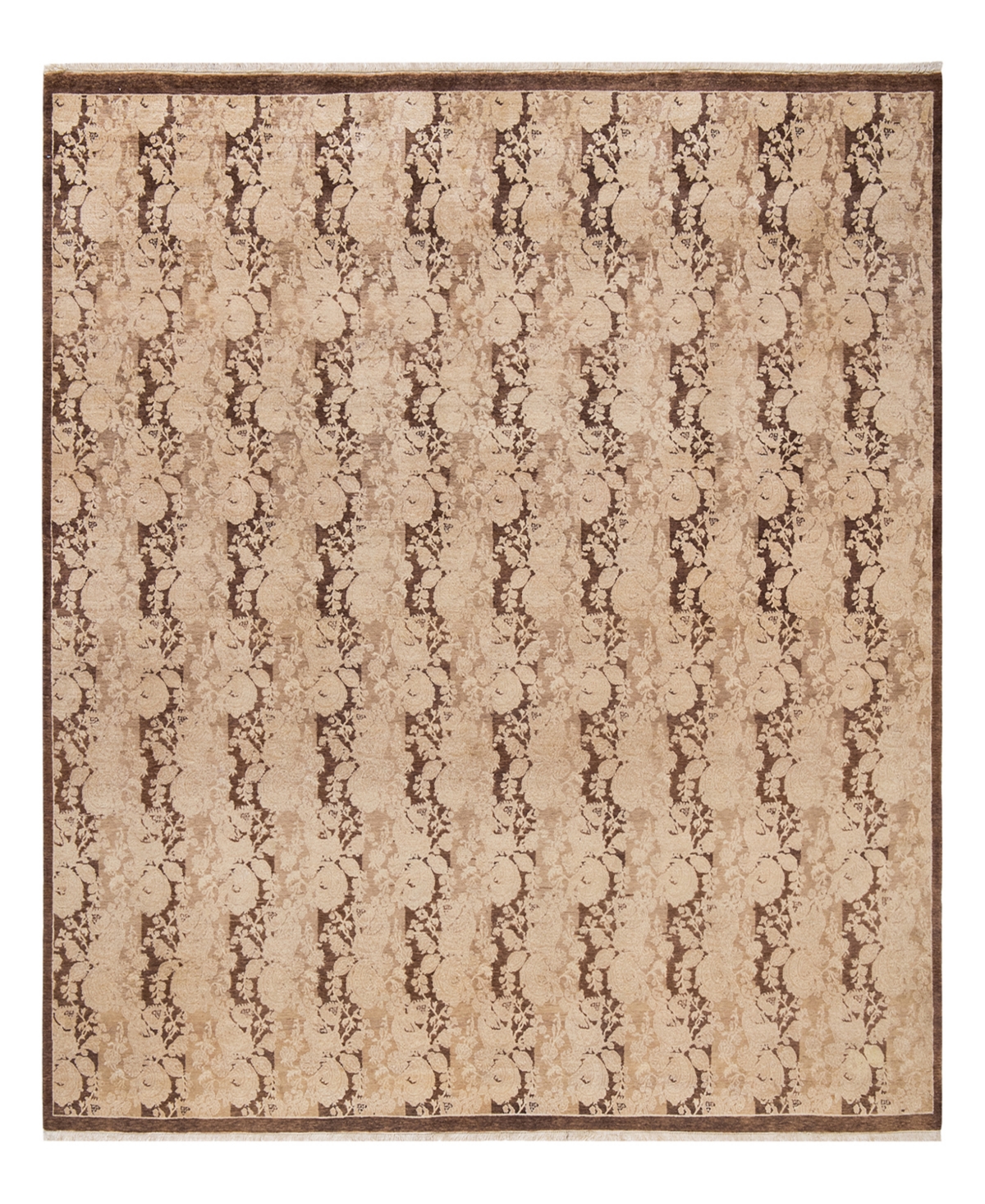 Closeout! Adorn Hand Woven Rugs Mogul M1583 7'10in x 8'3in Area Rug - Walnut