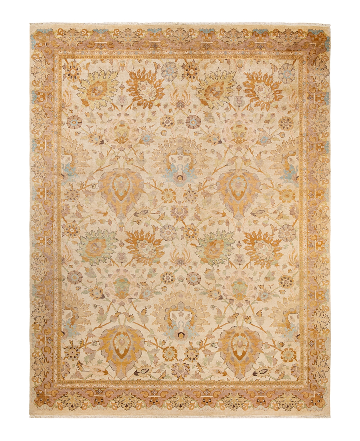 Closeout! Adorn Hand Woven Rugs Eclectic M1457 9' x 12' Area Rug - Ivory