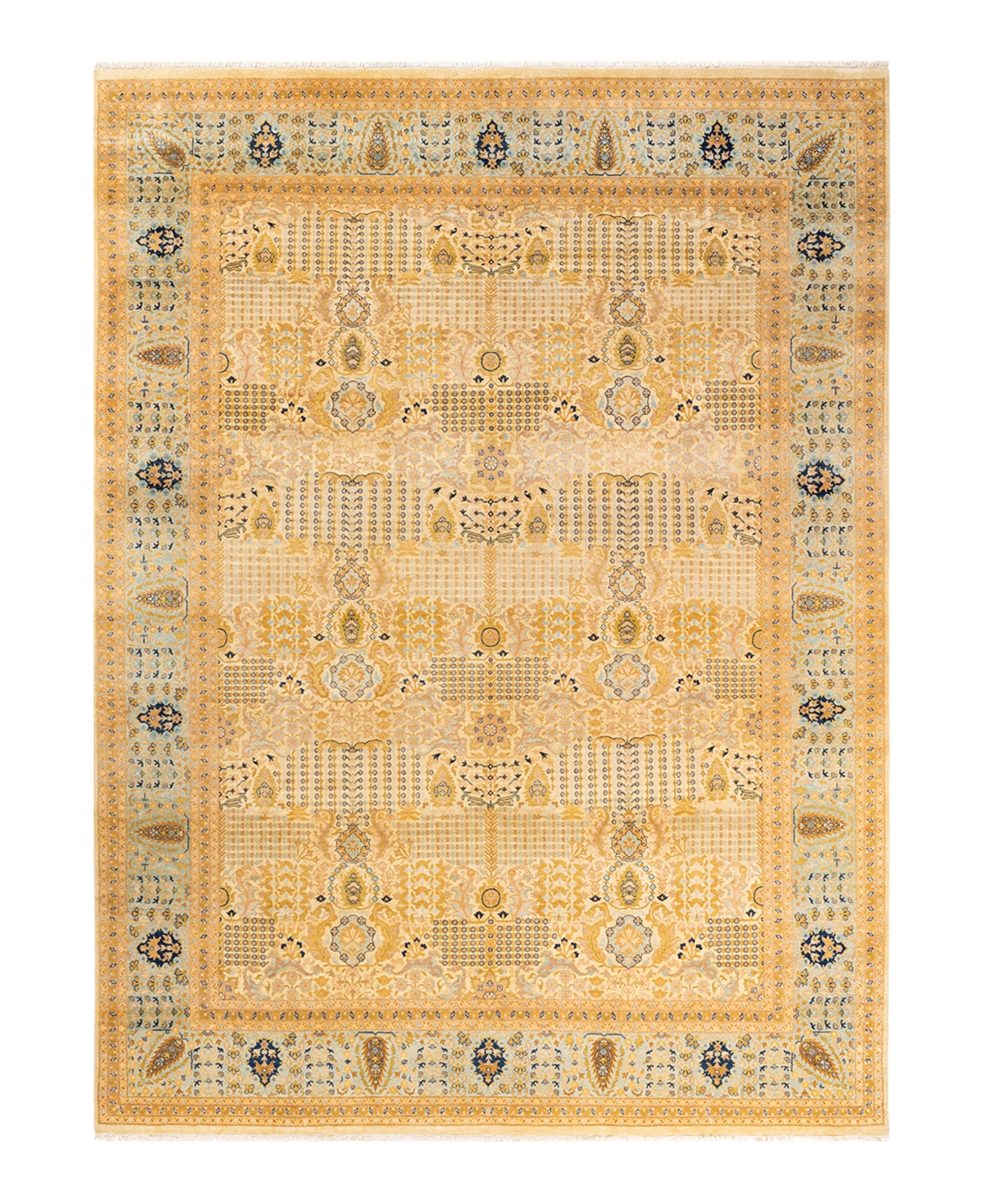 Closeout! Adorn Hand Woven Rugs Mogul M1395 8'9in x 12'1in Area Rug - Ivory