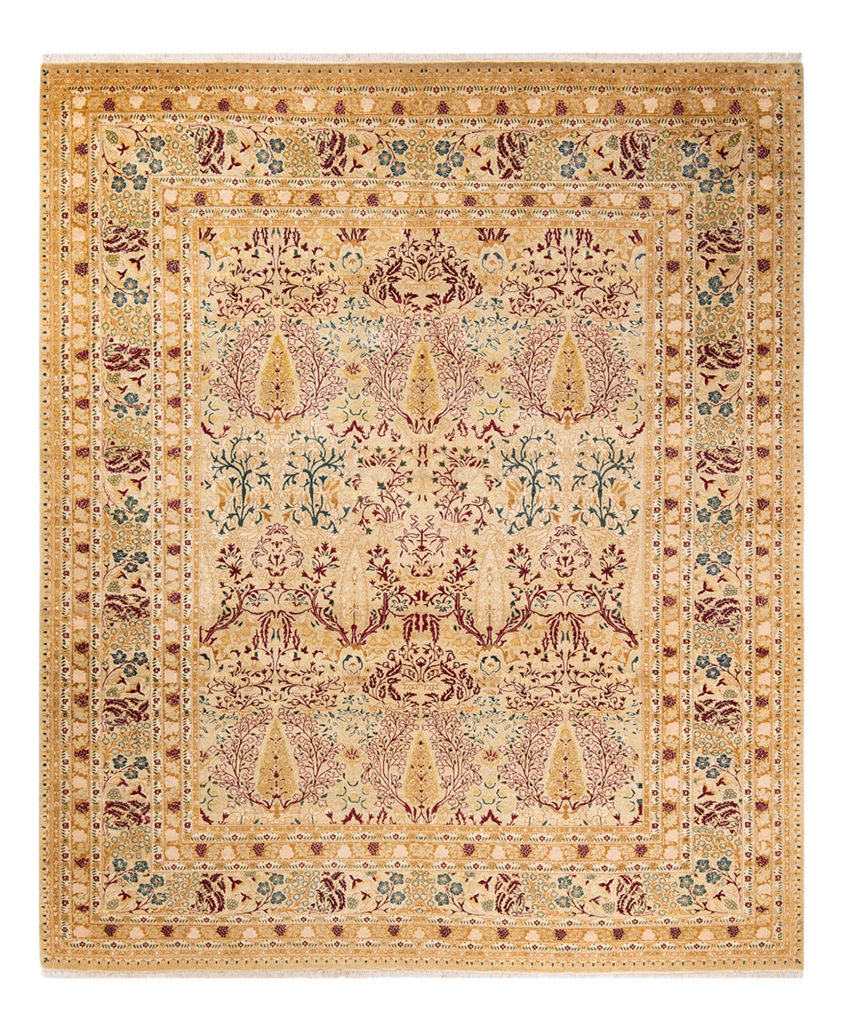 Adorn Hand Woven Rugs Mogul M1190 8'2" x 10'3" Area Rug - Ivory