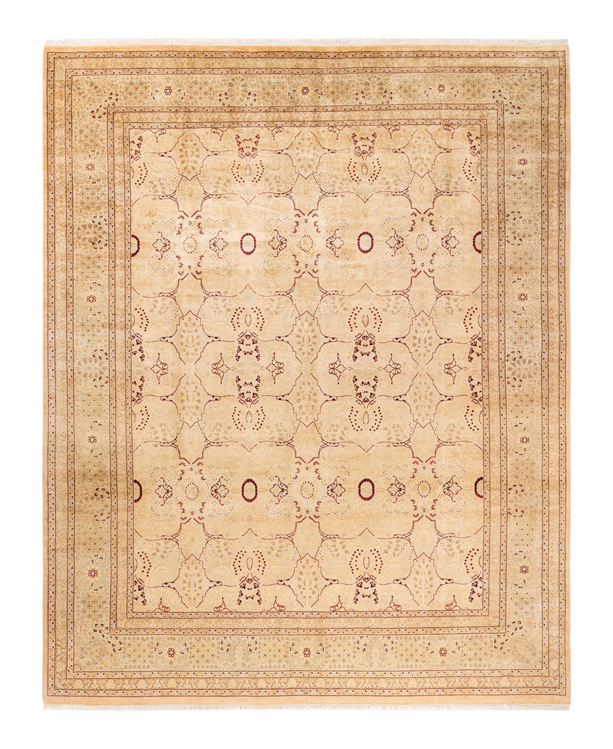 Closeout! Adorn Hand Woven Rugs Mogul M1225 8'2in x 10'4in Area Rug - Beige