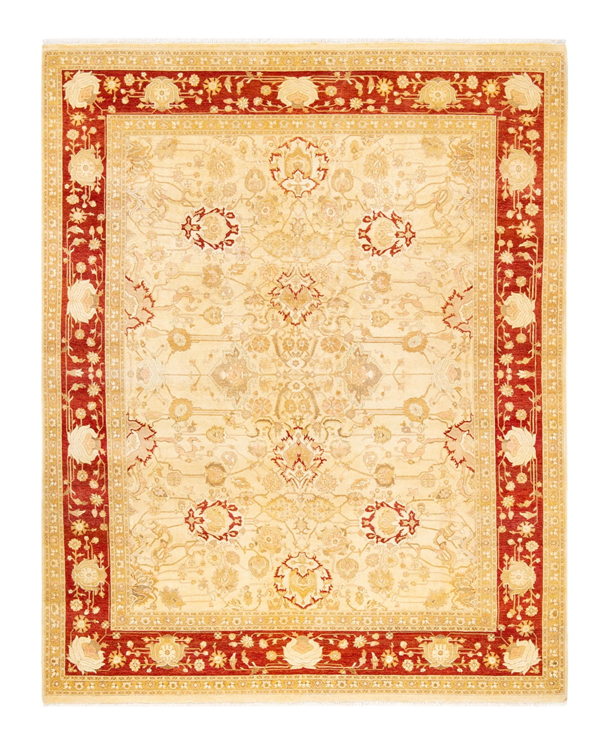 Closeout! Adorn Hand Woven Rugs Mogul M1602 8' x 10'3in Area Rug - Ivory