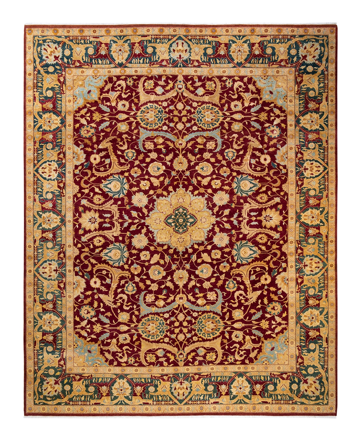 Closeout! Adorn Hand Woven Rugs Mogul M1381 9'2in x 12' Area Rug - Red
