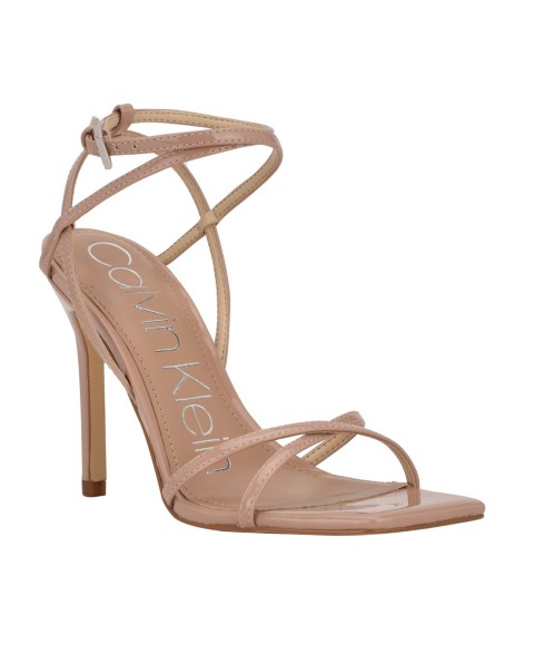 Женские сандалии Calvin Klein Women's Tegin Strappy High Stiletto Dress Sandals