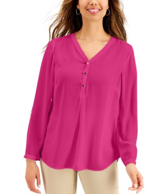 rose gold blouse macy's