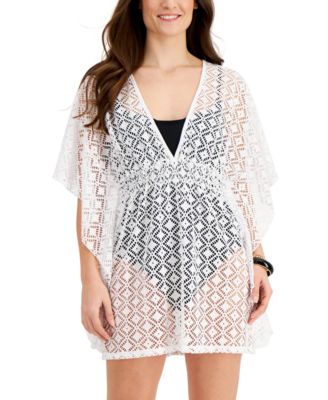 Macys womens swim cover ups deals