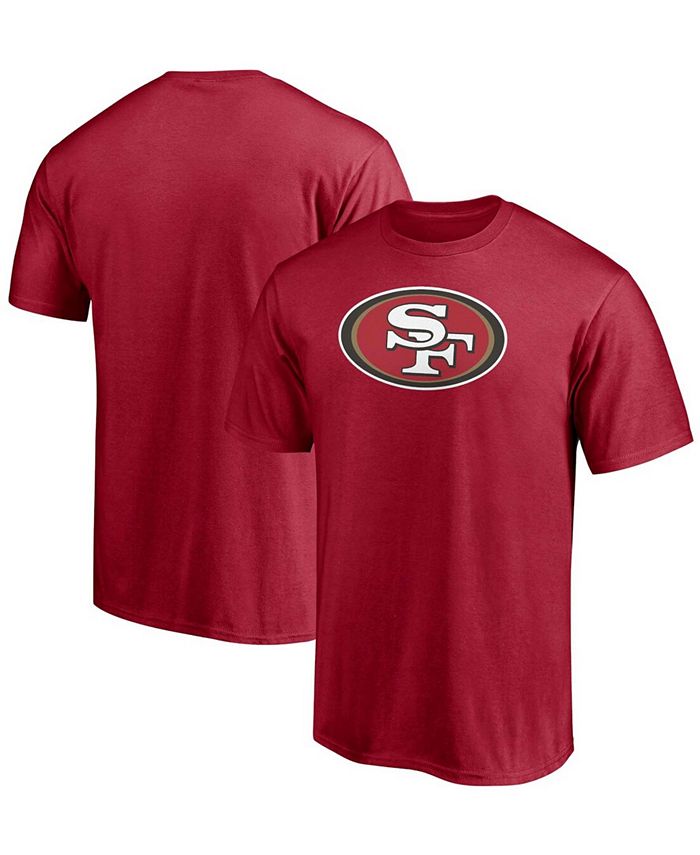 Men's Fanatics Branded Heathered Gray/Scarlet San Francisco 49ers