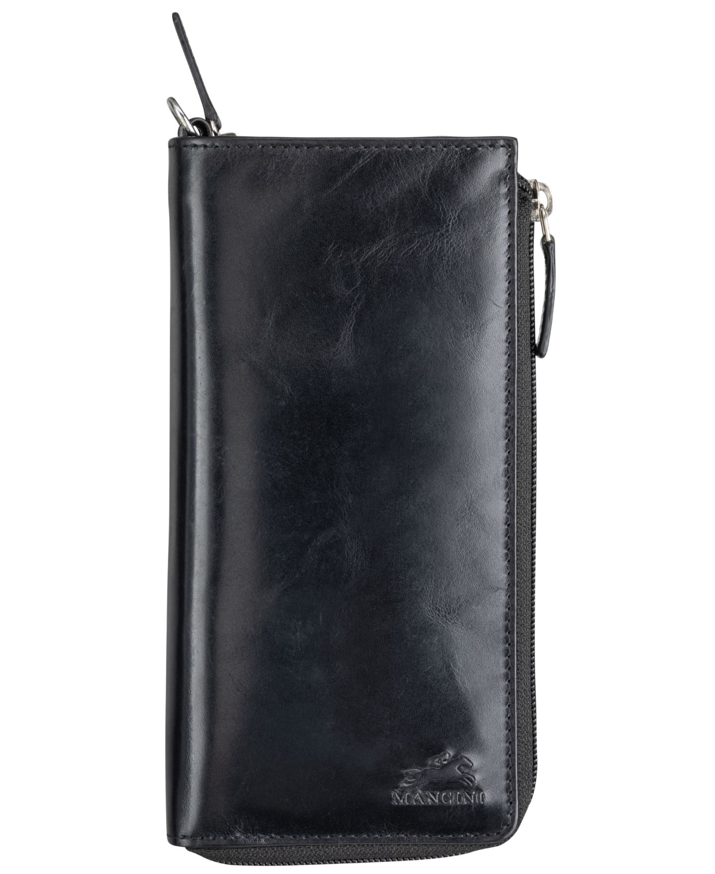 Мужской кошелёк Mancini Casablanca Collection Trifold Wallet, цвет: Чёрный — фото 1