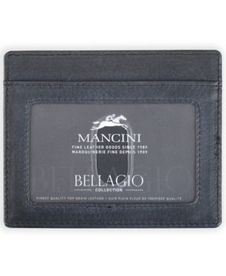 Футляр для карточек Mancini Mens Bellagio Collection Deluxe с зажимом для купюр 4190₽