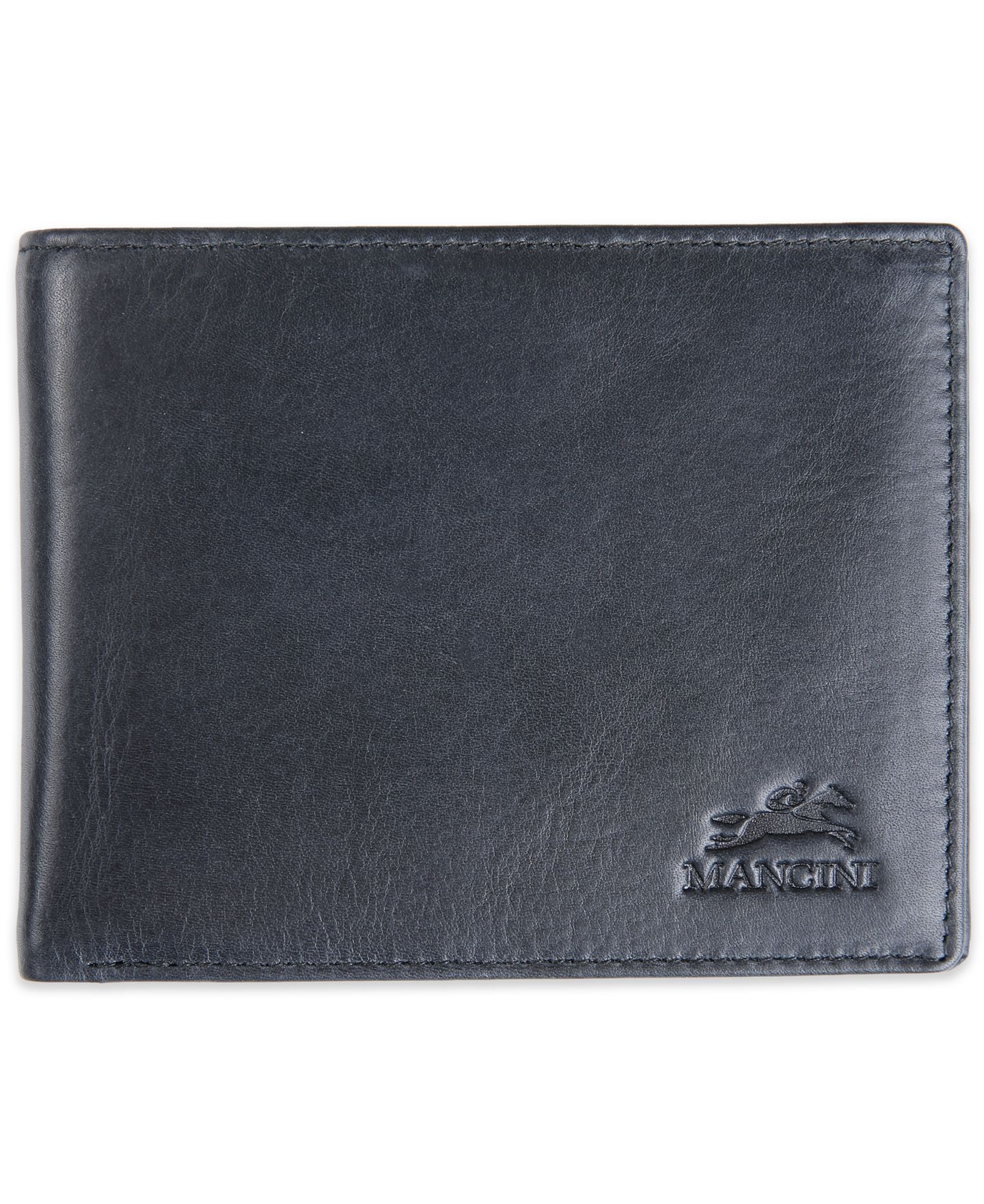 Мужской кошелёк Mancini Bellagio Collection Center Wing Billfold Wallet, цвет: Чёрный — фото 1