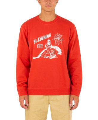 Sweat Hurley Sleighing It – Homme – XL – Martian Sunrise (rouge) – Neuf