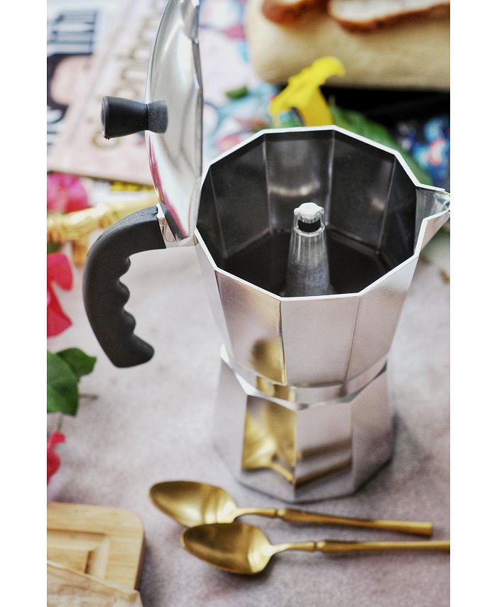  Imusa Black Espresso Maker, 3-6-Cup: Home & Kitchen