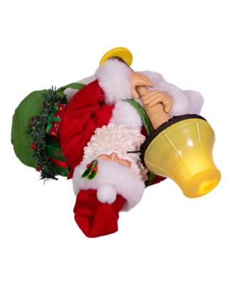 10 Inch Leg Lamp Fabrich&eacute; Santa with Light