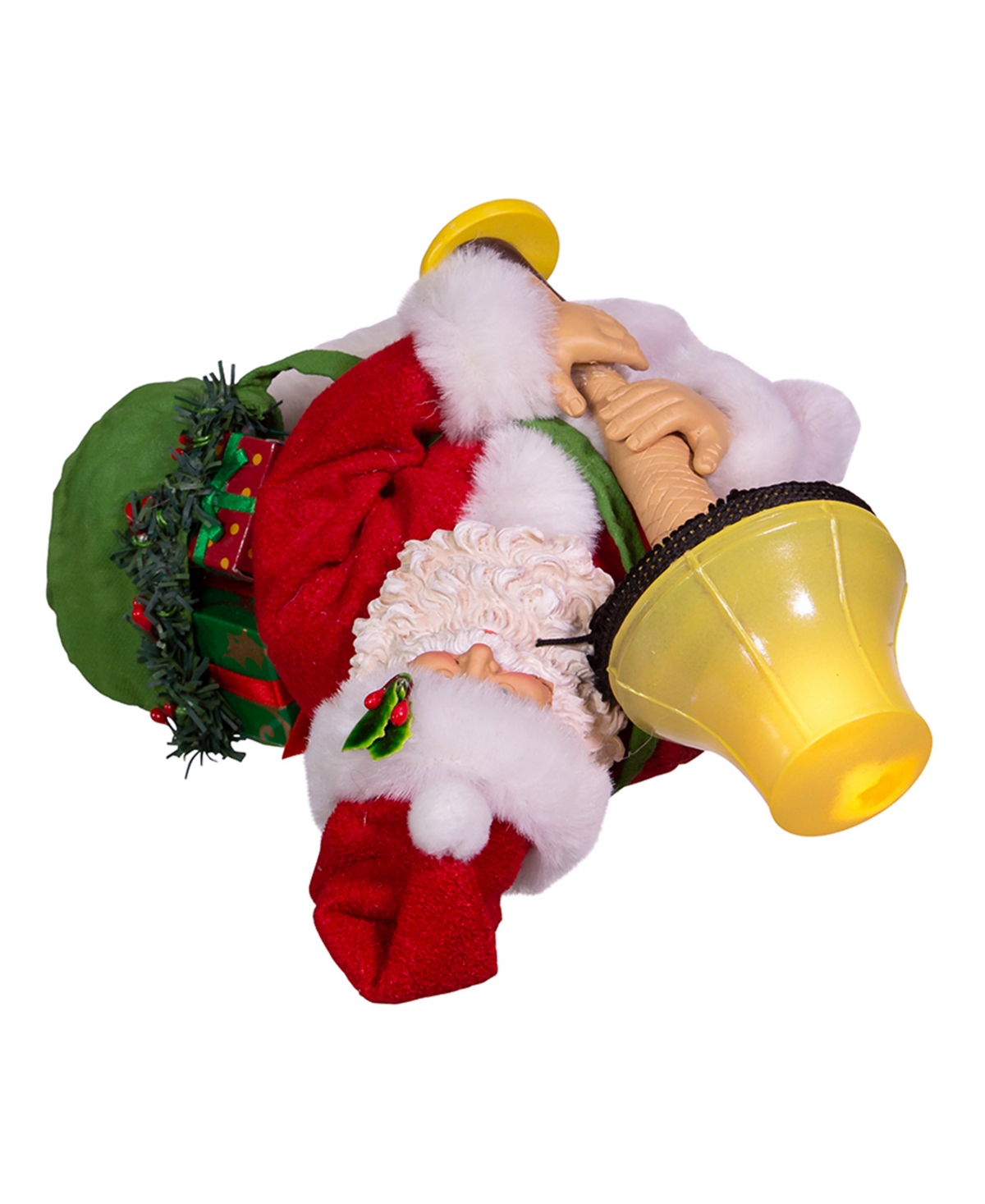 Kurt Adler Leg Lamp Fabriche Santa with Light