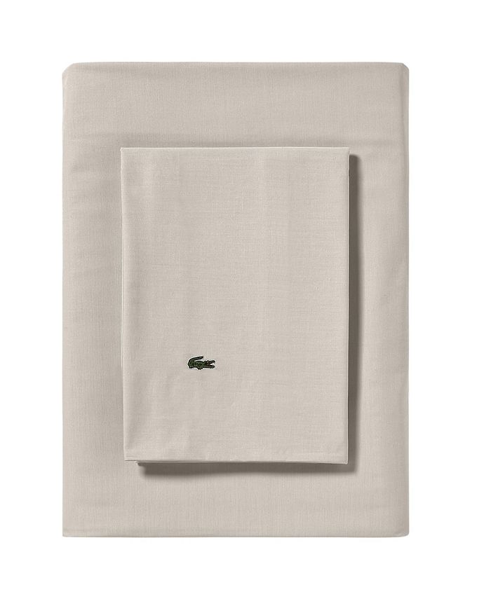 Lacoste Home Solid Cotton Percale Sheet Sets & Reviews - Home - Macy's