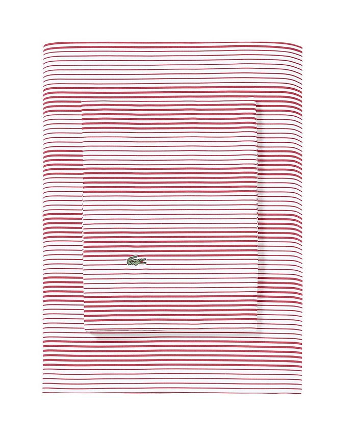 Striped Cotton Percale 3 Pc. Sheet Set Twin XL