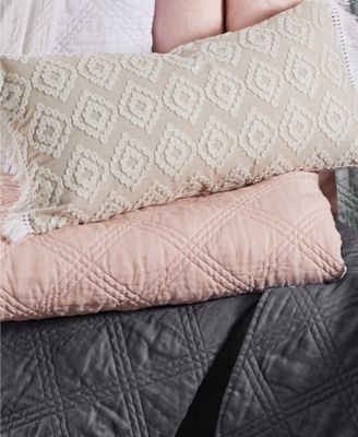 Washed Linen Relaxed Textured Quilt, King